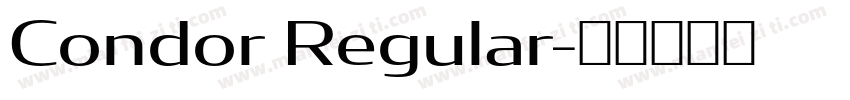 Condor Regular字体转换